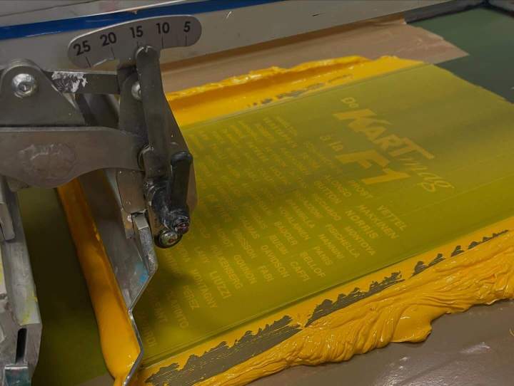 Atelier sérigraphie à Montreuil